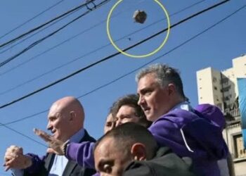 Argentina prezidenti daşqalaq edilib