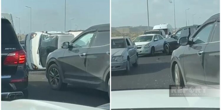 Böyükşor şosesində baş verən qəzada xəsarət alanların vəziyyəti açıqlanıb 