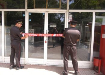 Yanğın təhlükəli mağazanın fəaliyyəti dayandırıldı