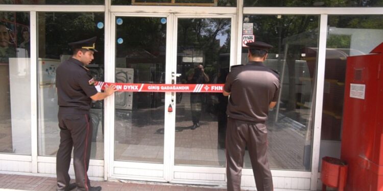 Yanğın təhlükəli mağazanın fəaliyyəti dayandırıldı