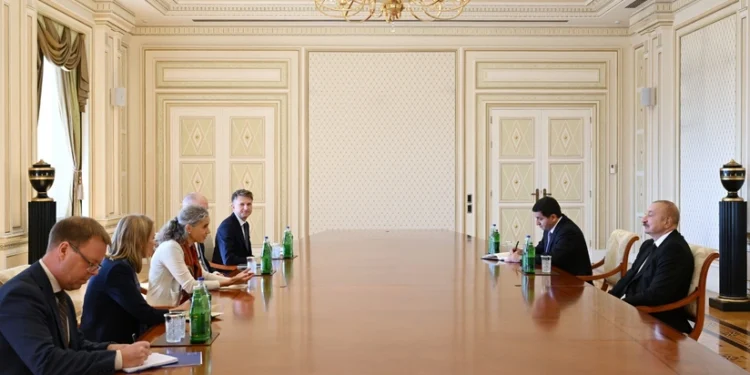 İlham Əliyev qəbul keçirib - FOTOLAR