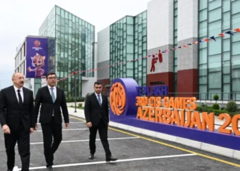 Prezident Yevlaxda açılışda iştirak edib