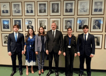 Prezident ailəsinin Nyu-Yorkdan – FOTOSU