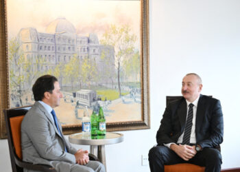 Prezident “Ares Management”in həmtəsisçisi və baş icraçı direktoru ilə görüşüb