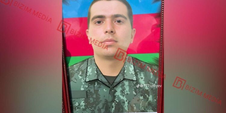 Şəmkirdə bir ayın əsgəri vəfat etdi - VİDEO