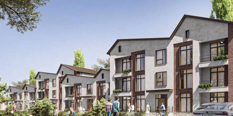 Qaraxanbəyli kəndi belə olacaq - FOTOLAR