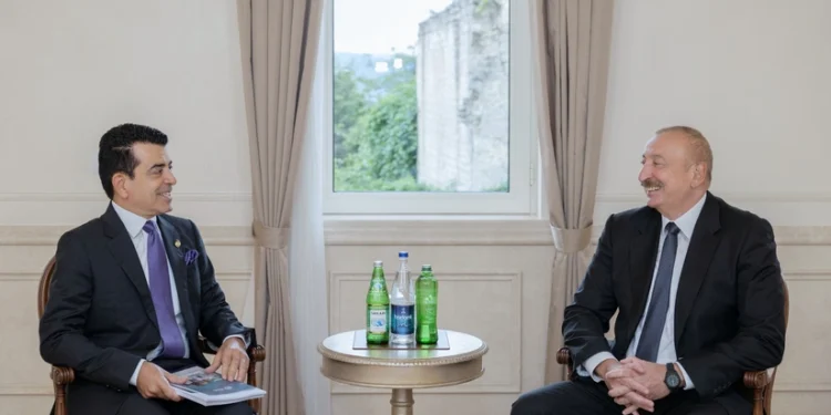 İlham Əliyev ICESCO-nun Baş direktorunu qəbul edib