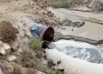 Masazırdakı duz gölünə kanalizasiya suyu axıdılır – VİDEO