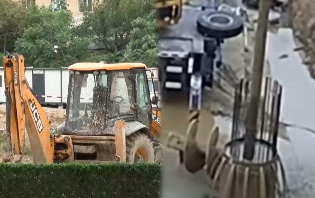 Yasamalda qurudulmuş gölün ərazisində çoxmərtəbəli bina inşa olunur? – VİDEO