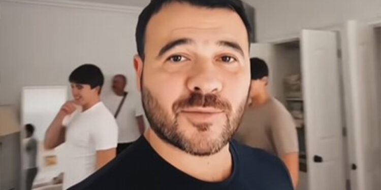 Emin Ağalarov ABŞ-dəki evindən paylaşım etdi - ViİDEO