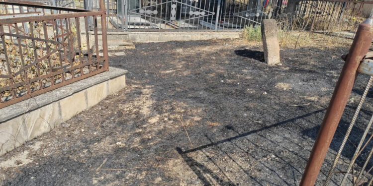 Qəbiristanlıqlarda yanğına səbəb olan şəxslər saxlanılıblar