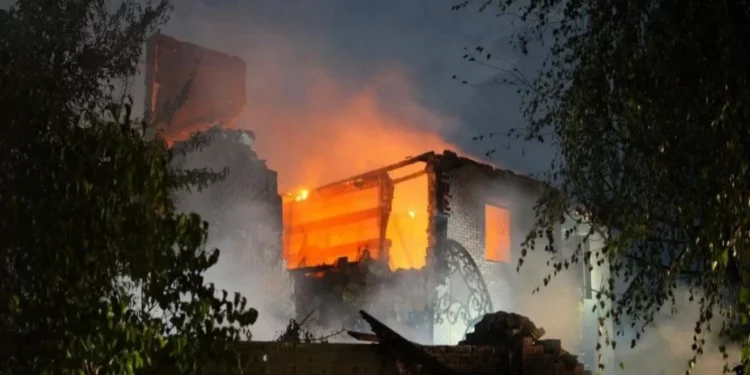 Rusiya Zaporojye vilayətinə zərbə endirib - 1 ölü, 1 yaralı