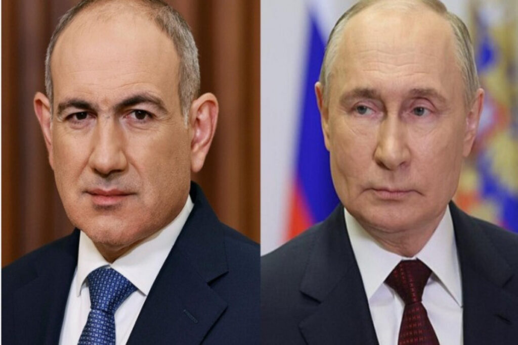 Simonyan Paşinyanın Rusiyada Putinlə görüşəcəyini bildirib