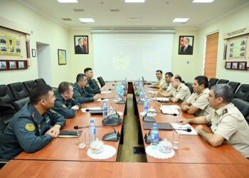 Bakıda Azərbaycan-Qazaxıstan hərbi mütəxəssisləri görüşüb