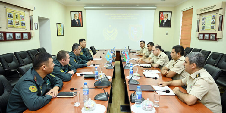 Bakıda Azərbaycan-Qazaxıstan hərbi mütəxəssisləri görüşüb