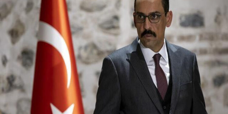 İbrahim Kalın Suriyaya gedib