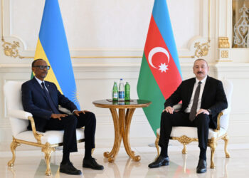Azərbaycan və Ruanda Prezidentlərinin təkbətək görüşü olub