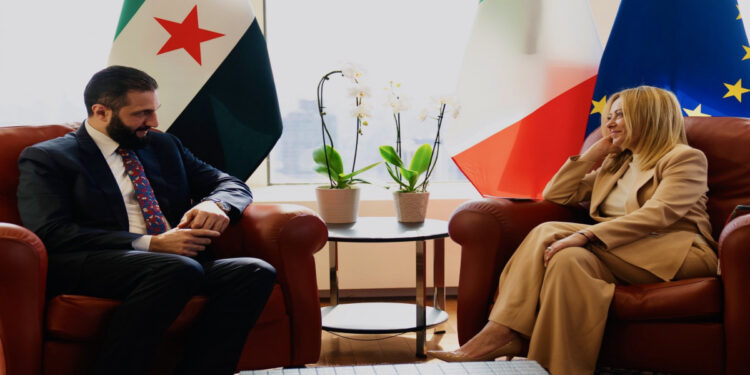 Meloni və Şaraa ABŞ-da görüşüb