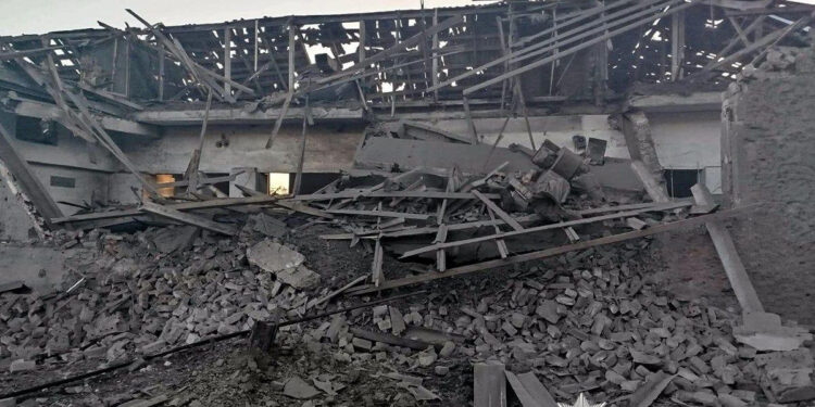 Rusiya Donetskə kütləvi hava hücumu edib - 5 ölü, 17 yaralı