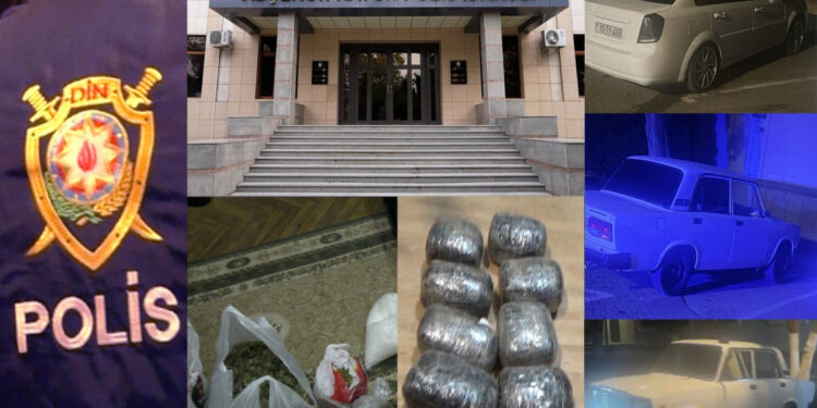 Polis Abşeronda əməliyyat keçirib - 14 nəfər saxlanılıb