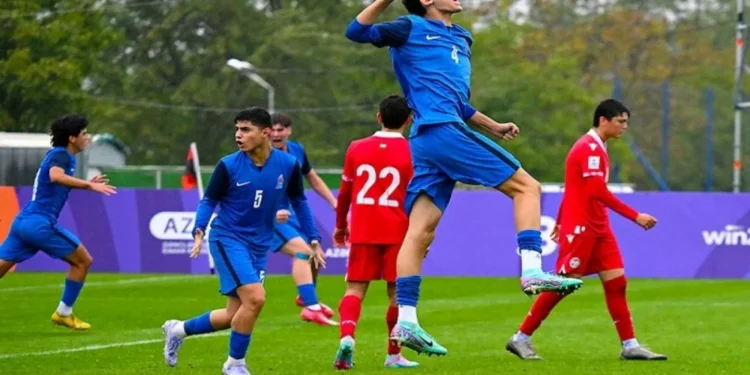 Futbol üzrə Azərbaycan millisi MDB Oyunlarına qələbə ilə başlayıb