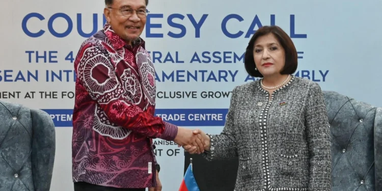 Sahibə Qafarova Malayziyanın Baş naziri ilə görüşüb