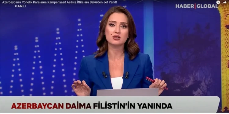 "Haber Global": İlham Əliyev Fələstin məsələsi ilə bağlı mövqeyini həmişə açıq şəkildə bildirib