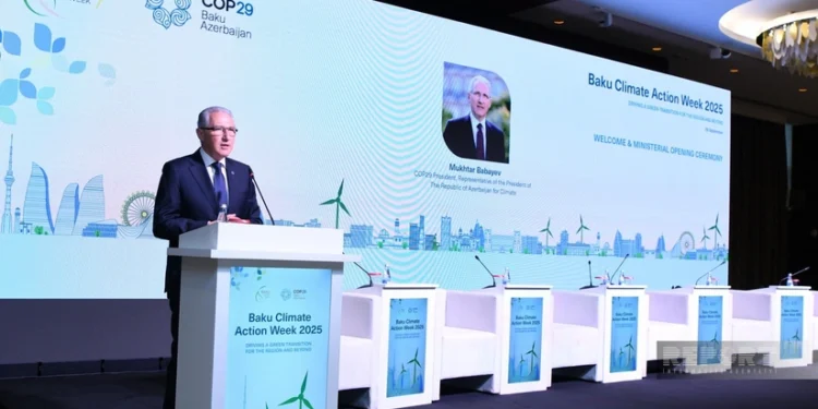 COP29-un nəticələri əsasında Bakı xəritəsi hazırlanır