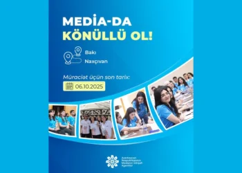 “MEDİA könüllüləri” proqramına qeydiyyat elan edilib