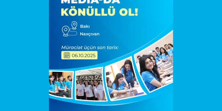 "MEDİA könüllüləri" proqramına qeydiyyat elan edilib