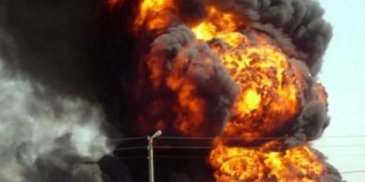 Rusiya ordusunu neft məhsulları ilə təmin edən magistral kəməri partladılıb