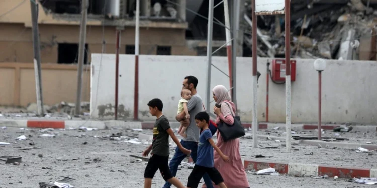 İsrail 150 min insanın Qəzzanı tərk etdiyini bildirib