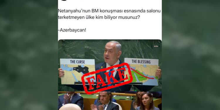 Azərbaycanla bağlı saxta paylaşım edən Türkiyə vətəndaşı saxlanıldı