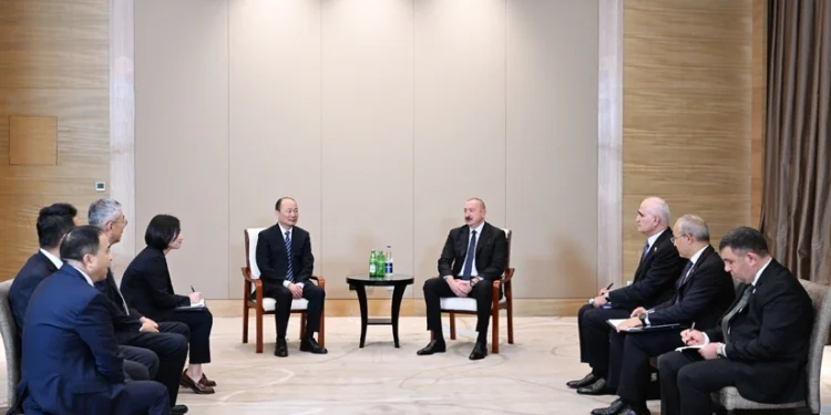 Prezident Mo Dinqqı ilə görüşüb - FOTOLAR