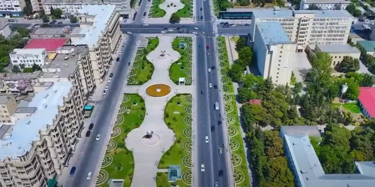 Bakının bu küçəsində hərəkətin təşkilində dəyişikliklər edilir