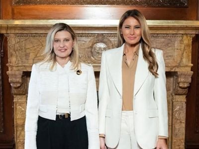 Zelenskaya Melaniya Trampla görüşünün təfərrüatlarını açıqlayıb