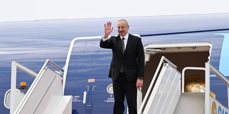 İlham Əliyevin ABŞ-yə işgüzar səfəri başa çatıb