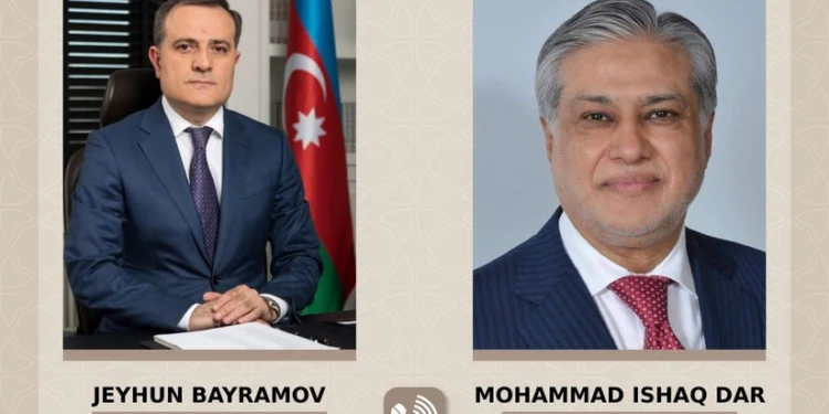 Azərbaycan və Pakistan XİN başçıları arasında görüş olub