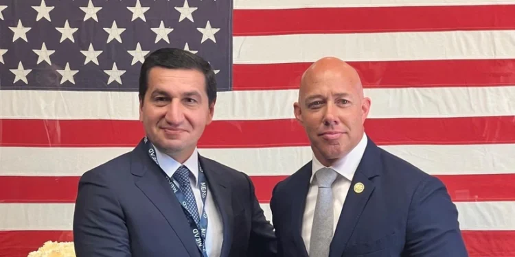 Hikmət Hacıyev ABŞ-də mühüm görüşlər keçirib