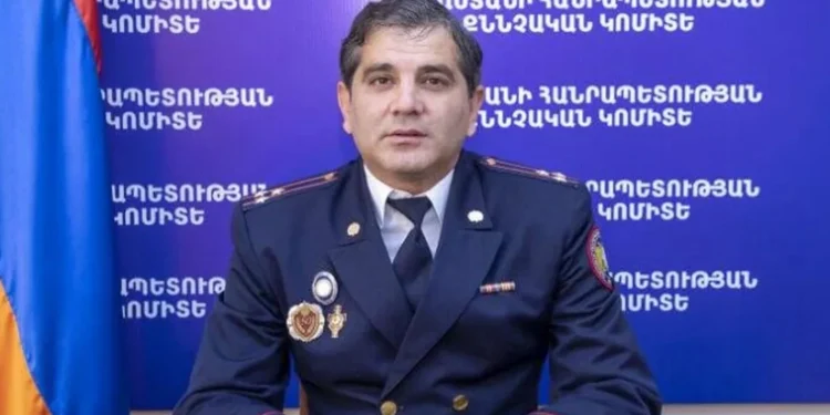 Ermənistan İstintaq Komitəsinin idarə rəhbəri istefa verib