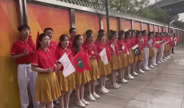 Pekin İlham Əliyevi qarşılamağa belə hazırlaşdı - VİDEO