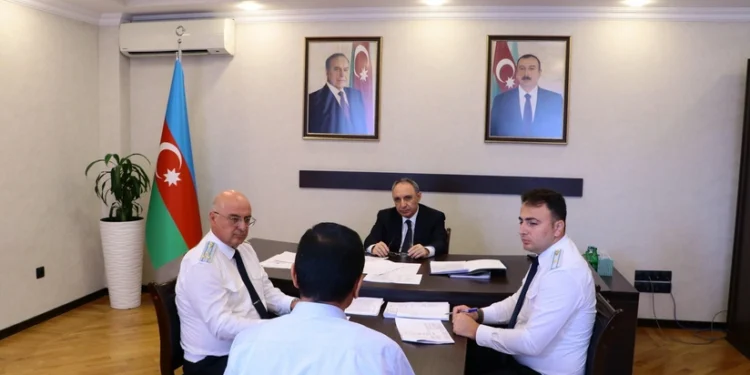 Kamran Əliyev Yasamal rayonunda vətəndaşları qəbul edib