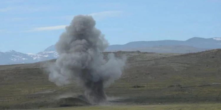 ANAMA-nın əməkdaşı Xocavənddə minaya DÜŞDÜ