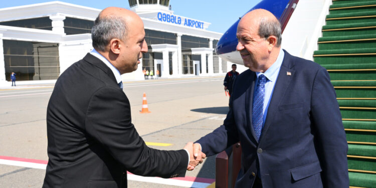 Ersin Tatar Azərbaycana GƏLDİ - FOTOLAR