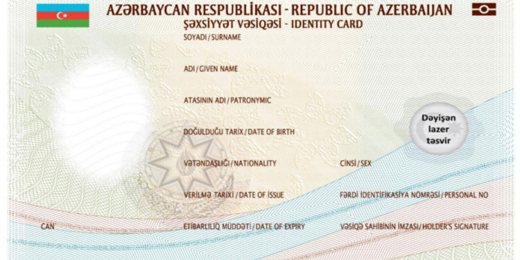 Azərbaycanda yeni şəxsiyyət vəsiqələrinin verilməsinə BAŞLANILIB