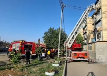 Gəncədə mənzildə partlayış olub