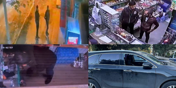 Bakıda qadın satıcı marketə girən oğru ilə əlbəyaxa oldu - FOTO