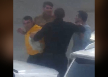 Tanınmış vəkilin saxlanılmasına səbəb olan hadisənin – VİDEOSU