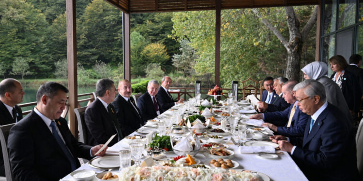 Qəbələdə TDT dövlət və hökumət başçılarının şərəfinə rəsmi nahar verilib 