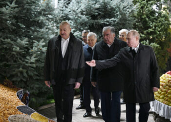 İlham Əliyev MDB dövlət başçılarının qeyri-rəsmi şam yeməyində iştirak edir – FOTO